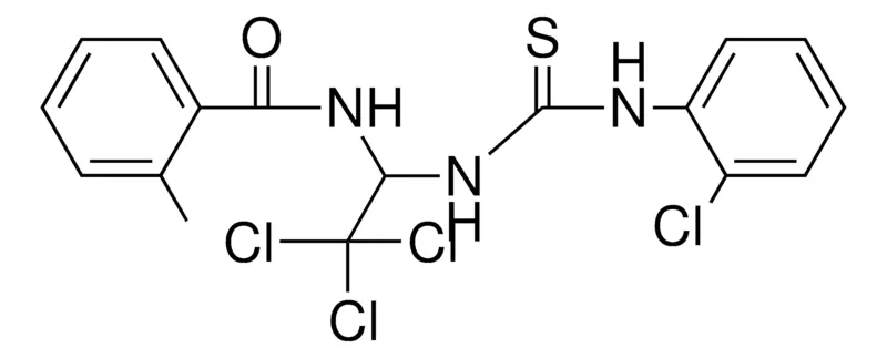 Sigma-Aldrich 2-METHYL-N-(2,2,2-TRICHLORO-1-(3-(2-CHLORO-PHENYL)-THIOUREIDO)-ETHYL)-BENZAMIDE，AldrichCPR