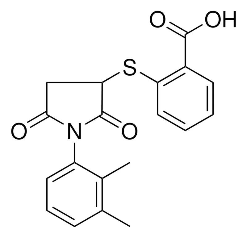 Sigma-Aldrich 2-(1-(2,3-DIMETHYL-PHENYL)-2,5-DIOXO-PYRROLIDIN-3-YLSULFANYL)-BENZOIC ACID,AldrichCPR