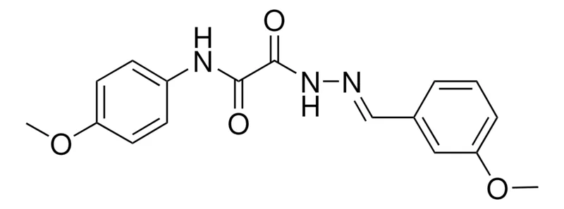 Sigma-Aldrich 2-(2-(3-METHOXYBENZYLIDENE)HYDRAZINO)-N-(4-METHOXYPHENYL)-2-OXOACETAMIDE,AldrichCPR