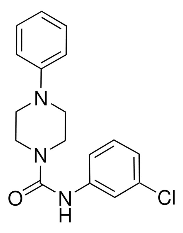 Sigma-Aldrich N-(3-CHLOROPHENYL)-4-PHENYL-1-PIPERAZINECARBOXAMIDE,AldrichCPR