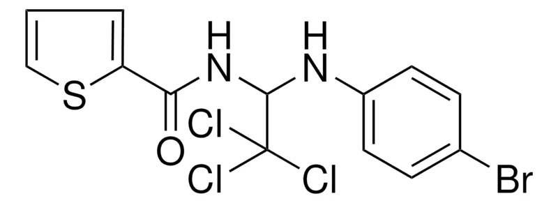 Sigma-Aldrich THIOPHENE-2-CARBOXYLIC ACID (1-(4-BR-PHENYLAMINO)-2,2,2-TRICHLORO-ETHYL)-AMIDE,AldrichCPR
