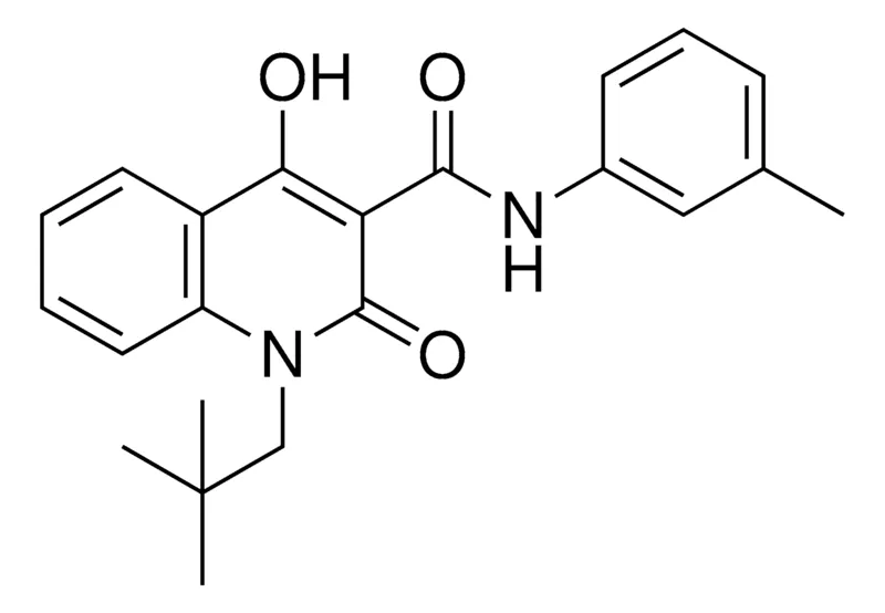 Sigma-Aldrich 1-(2,2-DIMETHYL-PR)-4-HO-2-OXO-1,2-2H-QUINOLINE-3-CARBOXYLIC ACID M-TOLYLAMIDE,AldrichCPR