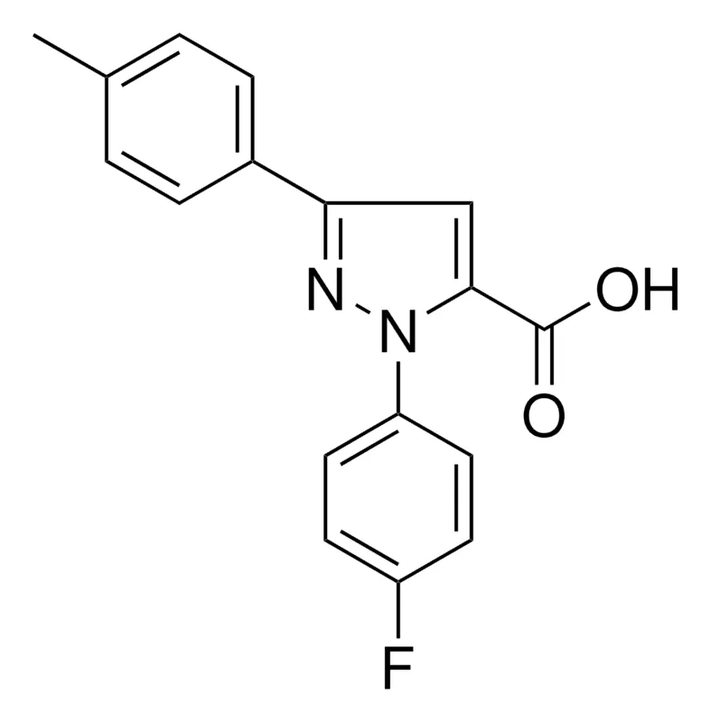 Sigma-Aldrich 1-(4-FLUOROPHENYL)-3-(4-METHYLPHENYL)-1H-PYRAZOLE-5-CARBOXYLIC ACID，AldrichCPR