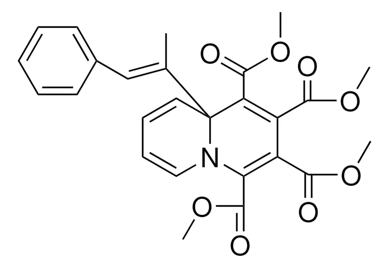Sigma-Aldrich 9A-(1-ME-2-PH-VINYL)-9AH-QUINOLIZINE-1,2,3,4-TETRACARBOXYLIC ACID TETRA-ME ESTER,AldrichCPR