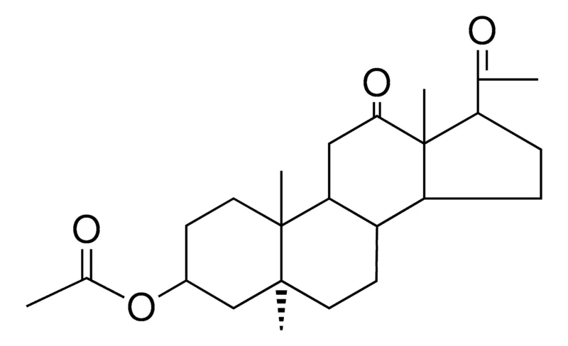 Sigma-Aldrich ACETIC ACID AC-TRIMETHYL-OXO-HEXADECAHYDRO-CYCLOPENTA(A)PHENANTHREN-3-YL ESTER,AldrichCPR