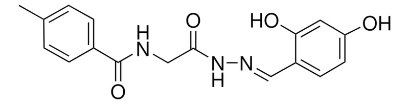 Sigma-Aldrich N-(2-(2-(2,4-DIHYDROXYBENZYLIDENE)HYDRAZINO)-2-OXOETHYL)-4-METHYLBENZAMIDE,AldrichCPR