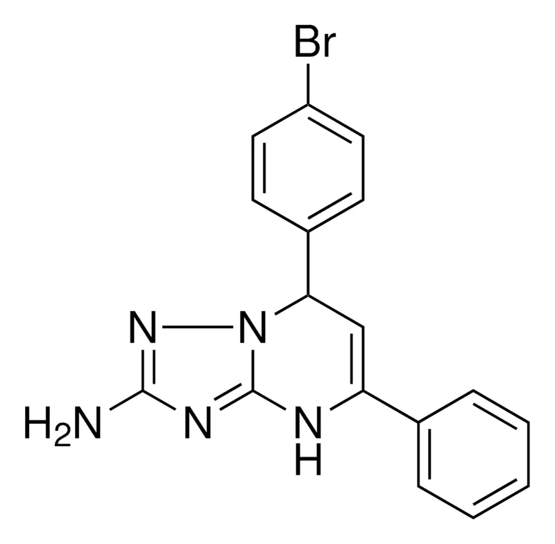 Sigma-Aldrich 7-(4-BR-PHENYL)-5-PHENYL-4,7-DIHYDRO-(1,2,4)TRIAZOLO(1,5-A)PYRIMIDIN-2-YLAMINE,AldrichCPR