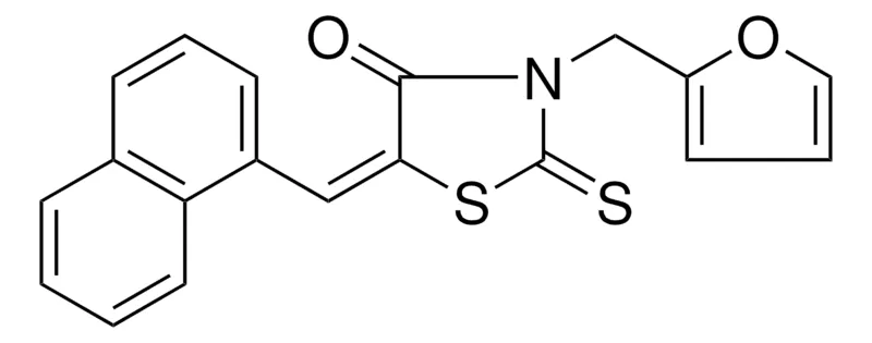 Sigma-Aldrich 3-FURAN-2-YLMETHYL-5-NAPHTHALEN-1-YLMETHYLENE-2-THIOXO-THIAZOLIDIN-4-ONE,AldrichCPR