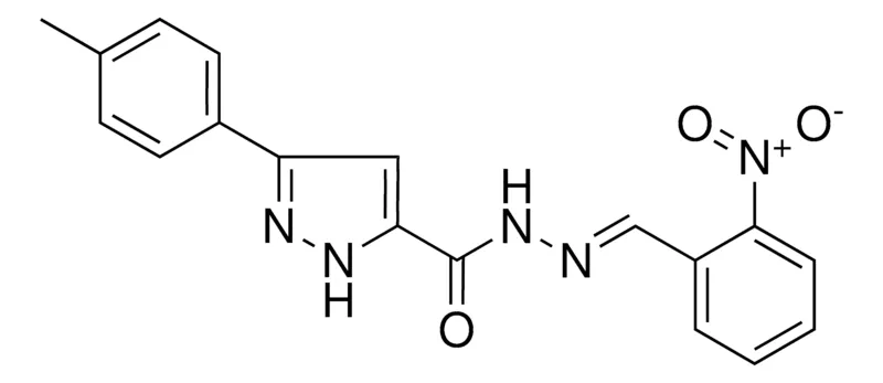 Sigma-Aldrich 5-P-TOLYL-2H-PYRAZOLE-3-CARBOXYLIC ACID (2-NITRO-BENZYLIDENE)-HYDRAZIDE,AldrichCPR