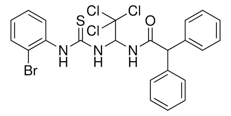Sigma-Aldrich N-(1-(3-(2-BR-PHENYL)-THIOUREIDO)-2,2,2-TRICHLORO-ETHYL)-2,2-DIPHENYL-ACETAMIDE,AldrichCPR