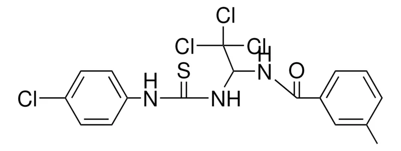 Sigma-Aldrich 3-METHYL-N-(2,2,2-TRICHLORO-1-(3-(4-CHLORO-PHENYL)-THIOUREIDO)-ETHYL)-BENZAMIDE,AldrichCPR