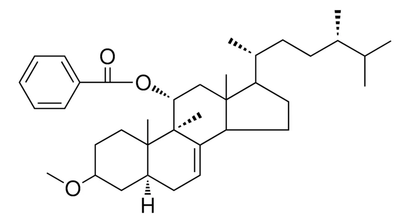 Sigma-Aldrich 9-ALPHA-ME-5-ALPHA-ERGOST-7-EN-3-BETA,11-ALPHA-DIYL 11-BENZOATE 3-METHYL ETHER,AldrichCPR