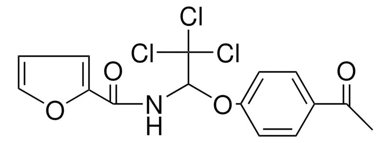 Sigma-Aldrich FURAN-2-CARBOXYLIC ACID (1-(4-ACETYL-PHENOXY)-2,2,2-TRICHLORO-ETHYL)-AMIDE,AldrichCPR