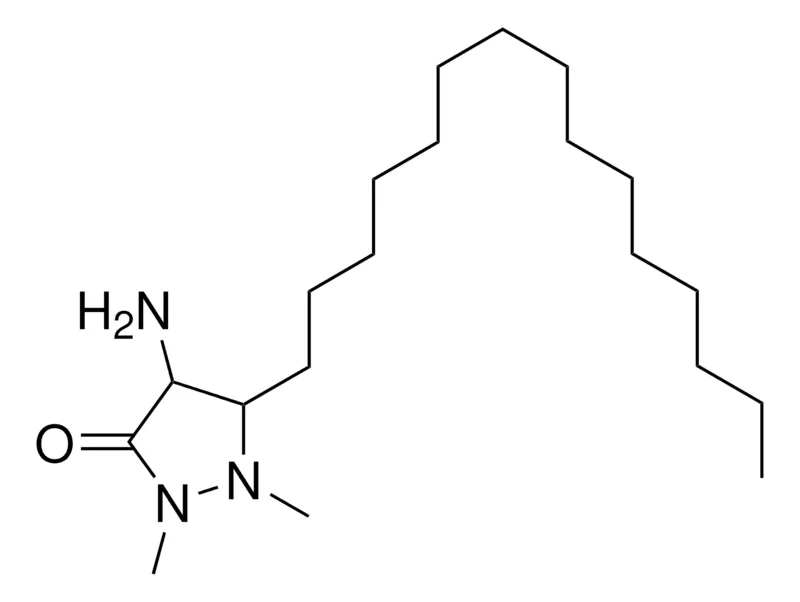 Sigma-Aldrich 4-AMINO-1,2-DIMETHYL-5-(PENTADECYL)PYRAZOLIDINONE,AldrichCPR