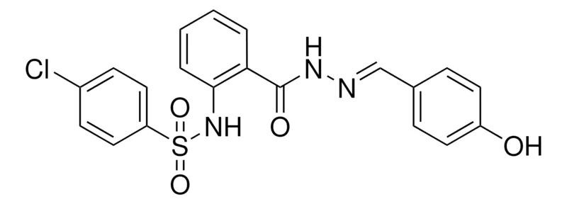 Sigma-Aldrich 4-CL-N-(2-((2-(4-HYDROXYBENZYLIDENE)HYDRAZINO)CARBONYL)PHENYL)BENZENESULFONAMIDE,AldrichCPR