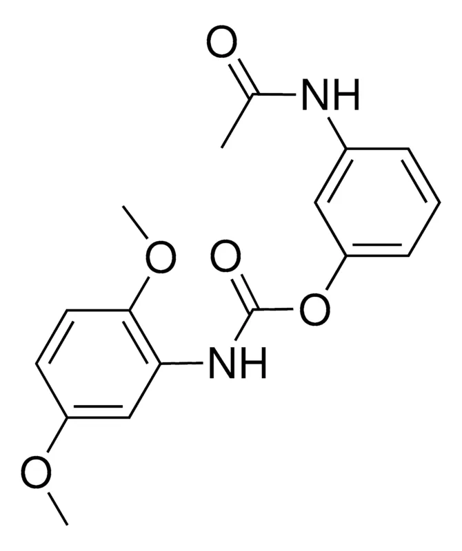 Sigma-Aldrich 3-ACETAMIDOPHENYL N-(2,5-DIMETHOXYPHENYL)CARBAMATE,AldrichCPR