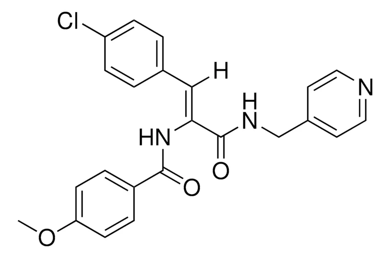 Sigma-Aldrich N-(2-(4-CL-PH)-1-(((4-PYRIDINYLMETHYL)AMINO)CARBONYL)VINYL)-4-METHOXYBENZAMIDE，AldrichCPR