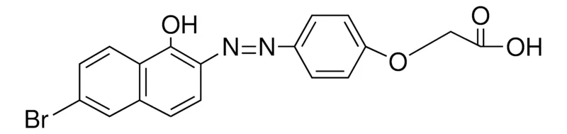 Sigma-Aldrich 2-(4-(6-BROMO-1-HYDROXY-2-NAPHTHYLAZO)PHENOXY)ACETIC ACID,AldrichCPR