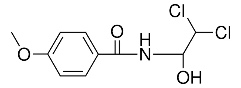 Sigma-Aldrich N-(2,2-DICHLORO-1-HYDROXY-ETHYL)-4-METHOXY-BENZAMIDE,AldrichCPR
