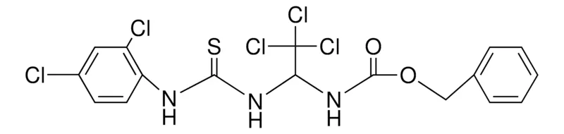 Sigma-Aldrich (2,2,2-TRICHLORO-1-(3-(2,4-DICHLORO-PH)-THIOUREIDO)-ET)-CARBAMIC ACID BZL ESTER,AldrichCPR