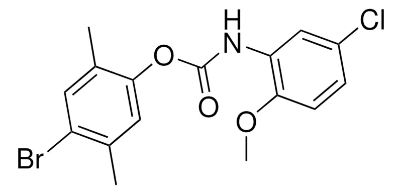 Sigma-Aldrich 4-BROMO-2,5-DIMETHYLPHENYL N-(5-CHLORO-2-METHOXYPHENYL)CARBAMATE,AldrichCPR