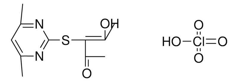 Sigma-Aldrich 3-(4,6-DIMETHYL-PYRIMIDIN-2-YLSULFANYL)-4-HO-PENT-3-EN-2-ONE, PERCHLORIC ACID,AldrichCPR