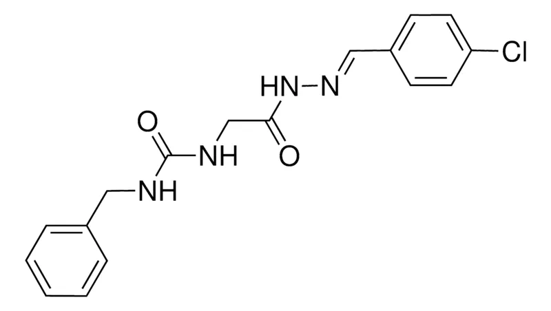 Sigma-Aldrich 2-(3-BENZYLUREIDO)ACETIC (4-CHLOROBENZYLIDENE)HYDRAZIDE,AldrichCPR