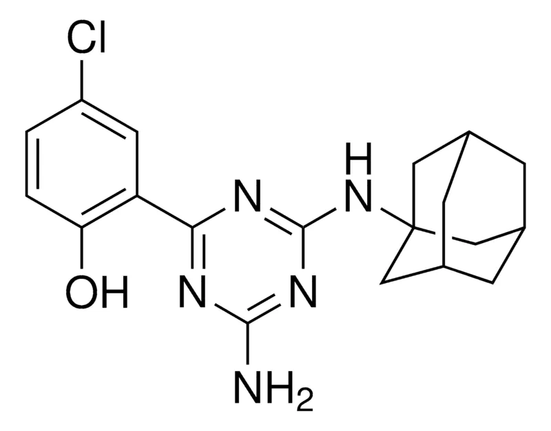Sigma-Aldrich 2-(4-(ADAMANTAN-1-YLAMINO)-6-AMINO-(1,3,5)TRIAZIN-2-YL)-4-CHLORO-PHENOL,AldrichCPR