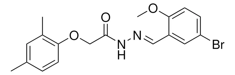 Sigma-Aldrich 2-(2,4-DIMETHYL-PHENOXY)-ACETIC ACID (5-BROMO-2-METHOXY-BENZYLIDENE)-HYDRAZIDE,AldrichCPR