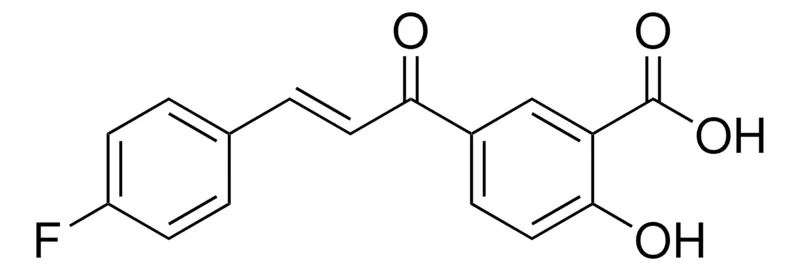 Sigma-Aldrich 5-(3-(4-FLUOROPHENYL)ACRYLOYL)-2-HYDROXYBENZOIC ACID,AldrichCPR
