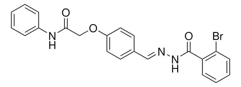 Sigma-Aldrich 2-(4-((2-BROMO-BENZOYL)-HYDRAZONOMETHYL)-PHENOXY)-N-PHENYL-ACETAMIDE,AldrichCPR