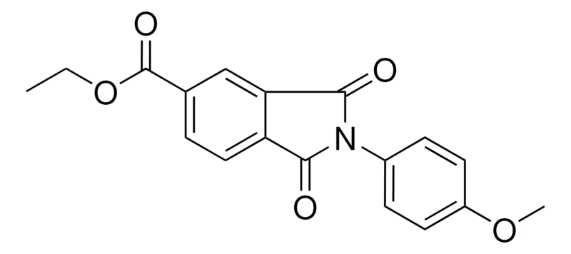 Sigma-Aldrich 2-(4-MEO-PH)-1,3-DIOXO-2,3-DIHYDRO-1H-ISOINDOLE-5-CARBOXYLIC ACID ETHYL ESTER,AldrichCPR