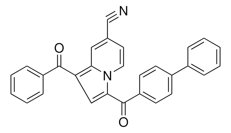 Sigma-Aldrich 1-BENZOYL-3-((1,1'-BIPHENYL)-4-YLCARBONYL)-7-INDOLIZINECARBONITRILE,AldrichCPR