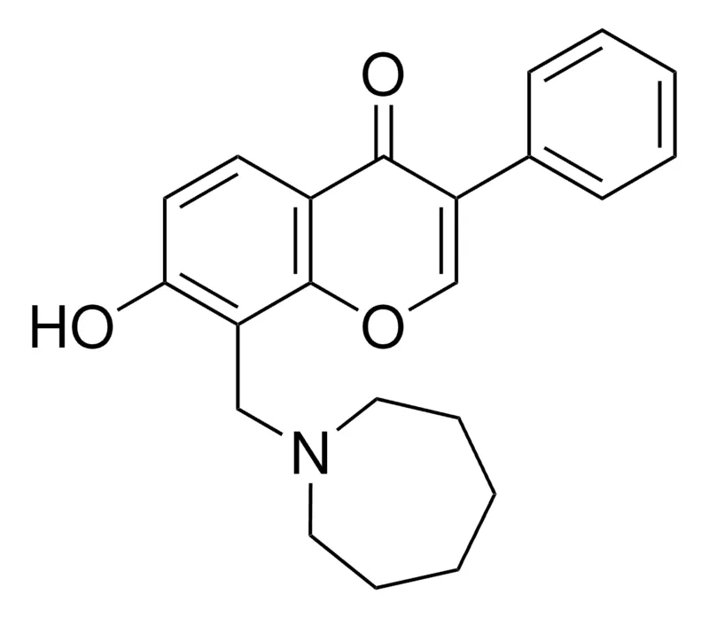 Sigma-Aldrich 8-(1-AZEPANYLMETHYL)-7-HYDROXY-3-PHENYL-4H-CHROMEN-4-ONE，AldrichCPR