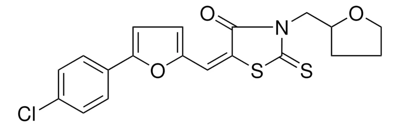 Sigma-Aldrich 5(5(4-CL-PH)FURAN-2-YLMETHYLENE)3(4H-FURAN-2-YLMETHYL)2-THIOXO-THIAZOLIDIN-4-ONE,AldrichCPR