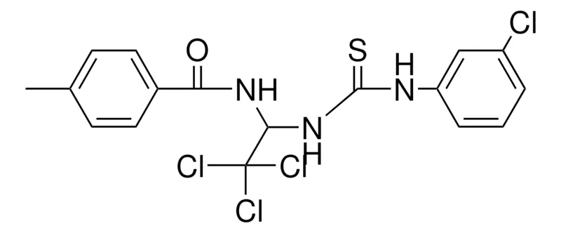 Sigma-Aldrich 4-METHYL-N-(2,2,2-TRICHLORO-1-(3-(3-CHLORO-PHENYL)-THIOUREIDO)-ETHYL)-BENZAMIDE,AldrichCPR