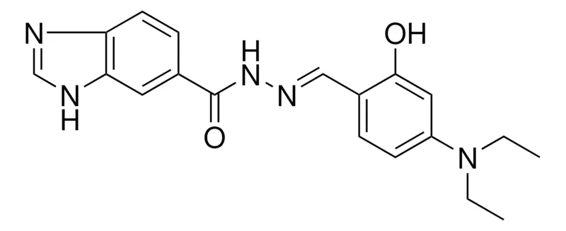 Sigma-Aldrich N'-(4-(DIETHYLAMINO)-2-HYDROXYBENZYLIDENE)-1H-BENZIMIDAZOLE-6-CARBOHYDRAZIDE,AldrichCPR