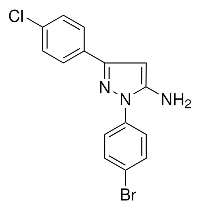 Sigma-Aldrich 1-(4-BROMOPHENYL)-3-(4-CHLOROPHENYL)-1H-PYRAZOL-5-AMINE，AldrichCPR