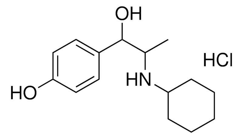 Sigma-Aldrich 4-(2-(CYCLOHEXYLAMINO)-1-HYDROXYPROPYL)PHENOL HYDROCHLORIDE,AldrichCPR