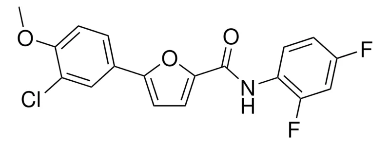 Sigma-Aldrich 5-(3-CHLORO-4-METHOXYPHENYL)-N-(2,4-DIFLUOROPHENYL)-2-FURAMIDE，AldrichCPR