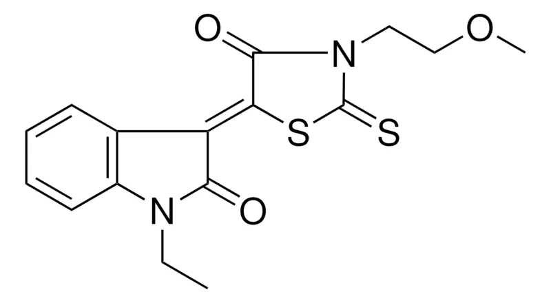 Sigma-Aldrich 1-ET-3-(3-(2-MEO-ET)-4-OXO-2-THIOXO-THIAZOLIDIN-5-YLIDENE)-1,3-2H-INDOL-2-ONE，AldrichCPR