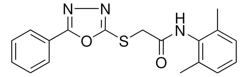 Sigma-Aldrich N-(2,6-DIMETHYL-PHENYL)-2-(5-PHENYL-(1,3,4)OXADIAZOL-2-YLSULFANYL)-ACETAMIDE,AldrichCPR