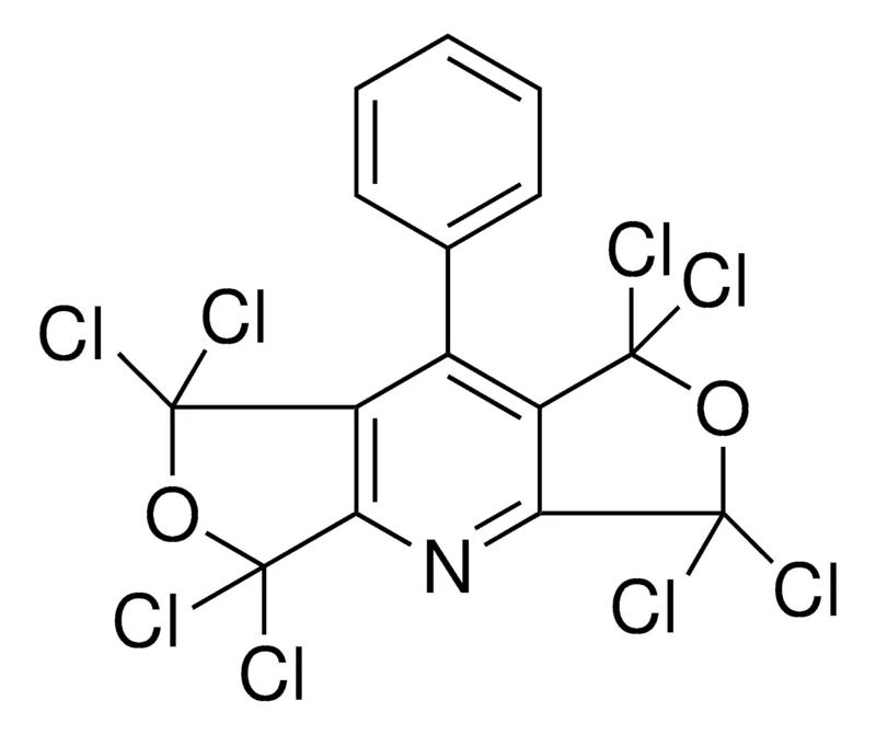 Sigma-Aldrich 1,1,3,3,5,5,7,7-OCTACHLORO-8-PHENYL-5,7-DIHYDRO-1H,3H-2,6-DIOXA-4-AZA-S-INDACENE,AldrichCPR