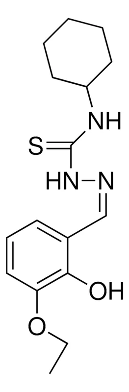 Sigma-Aldrich 4-(CYCLOHEXYL)-1-(3-ETHOXY-2-HYDROXYBENZYLIDENE)-3-THIOSEMICARBAZIDE,AldrichCPR