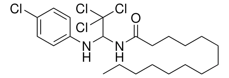 Sigma-Aldrich TETRADECANOIC ACID (2,2,2-TRICHLORO-1-(4-CHLORO-PHENYLAMINO)-ETHYL)-AMIDE,AldrichCPR