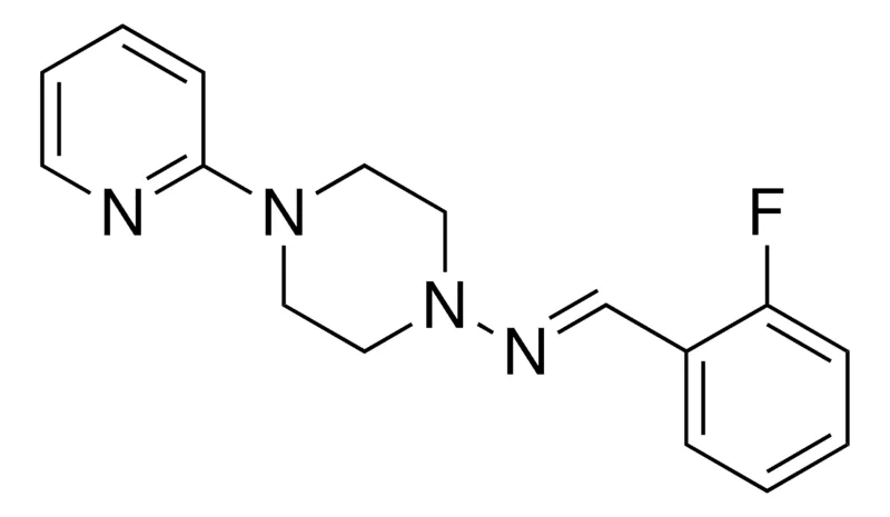 Sigma-Aldrich (2-FLUORO-BENZYLIDENE)-(4-PYRIDIN-2-YL-PIPERAZIN-1-YL)-AMINE,AldrichCPR