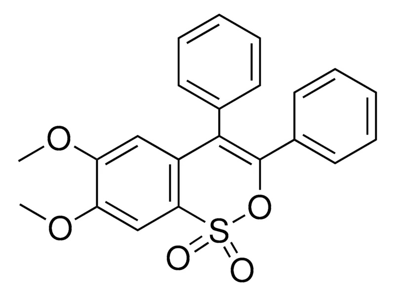 Sigma-Aldrich 6,7-DIMETHOXY-3,4-DIPHENYL-BENZO(C)(1,2)OXATHIINE 1,1-DIOXIDE,AldrichCPR