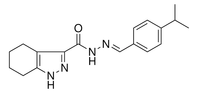 Sigma-Aldrich 4,5,6,7-4H-1H-INDAZOLE-3-CARBOXYLIC ACID (4-ISOPROPYL-BENZYLIDENE)-HYDRAZIDE,AldrichCPR