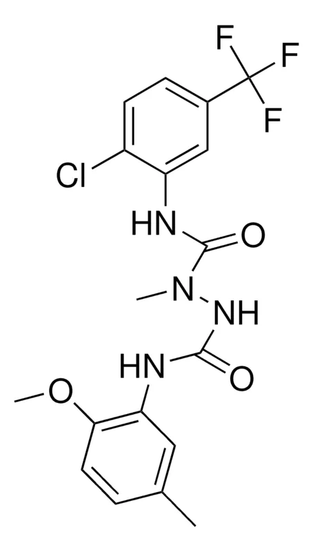 Sigma-Aldrich 1-(2-CHLORO-5-(TRIFLUOROMETHYL)PHENYL)-6-(2-METHOXY-5-METHYL-PH-)-3-METHYLBIUREA,AldrichCPR