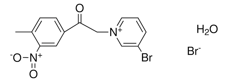 Sigma-Aldrich 3-BROMO-1-(2-(4-METHYL-3-NITRO-PHENYL)-2-OXO-ETHYL)-PYRIDINIUM, BROMIDE HYDRATE,AldrichCPR